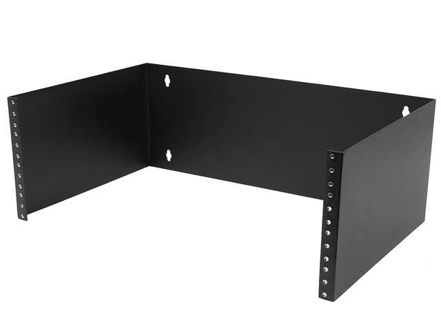 Monoprice Wall Mount Bracket, 7in x 19in x 12in, 4U, Max 40 lbs.