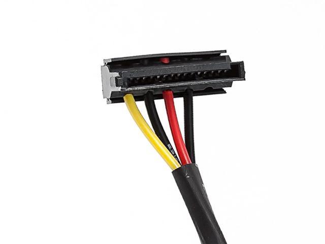 Monoprice 24-inch 4-pin MOLEX Male to 4x 15-pin SATA II Female Power Cable w/Net Jacket
