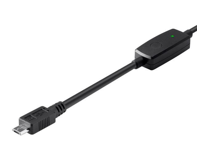 Monoprice USB 2.0 Cable - 4.5 Feet - Black USB Type-A Male to USB Micro Type-B Male 30/20 AWG Fast Charge / Security Cable