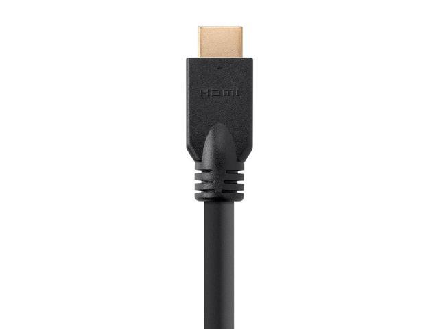 Monoprice Commercial Series High Speed HDMI Cable, 4K @ 24Hz, 10.2Gbps, 24AWG, CL2, 20ft, Black