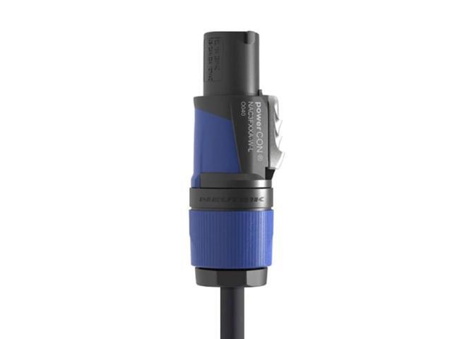 Monoprice Pro Power Cable - 6 Feet 16 AWG NEMA 5-15P to powerCON Connector - Stage Right