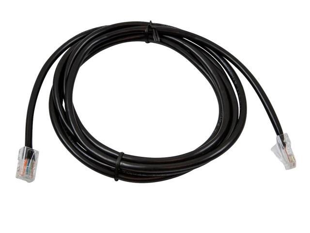 Monoprice Cat5e Ethernet Patch Cable - 5 Feet - Black Network Internet Cord - RJ45, Stranded, 350Mhz, UTP, Pure Bare Copper Wire, 24AWG -...