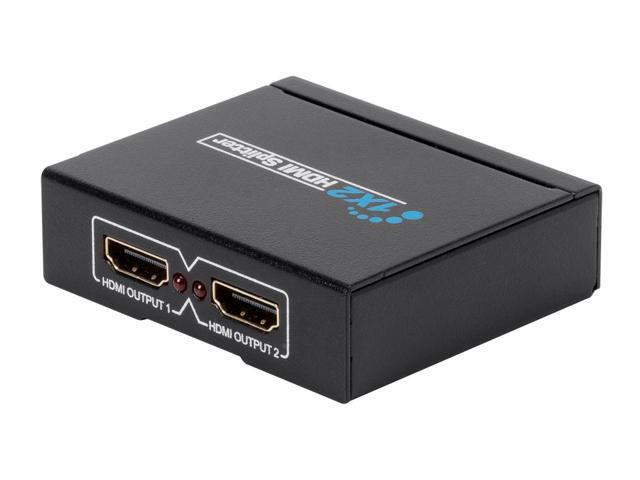 Monoprice Blackbird 4K Mini 1x2 HDMI Splitter USB-Powered, 4K Ultra HD, 1080p @60Hz