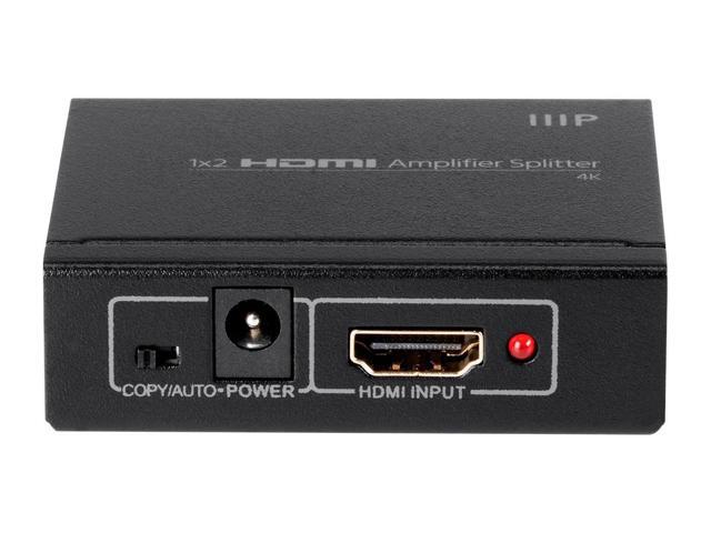 Monoprice Blackbird 4K 1x2 HDMI Amplifier Splitter Supports 48-bit Deep Color