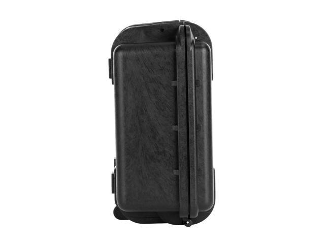 Monoprice Weatherproof Hard Case - 13in x 12in x 6in With Customizable Foam, IP67, Shockproof, Customizable Name Plate