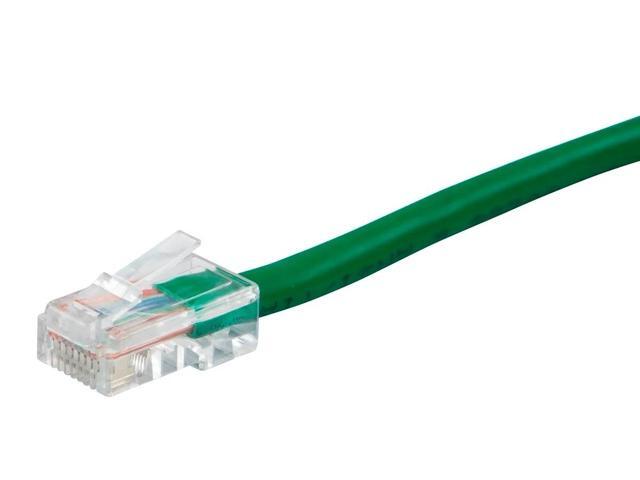 Monoprice Cat6 Ethernet Patch Cable - 3 Feet - Green, RJ45, Stranded, 550Mhz, UTP, Pure Bare Copper Wire, 24AWG - Zeroboot Series