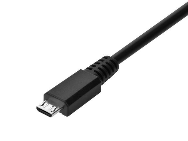 Monoprice USB 2.0 Cable - 6 Feet - Micro USB / Micro-B 2.0 A Male to 5pin Male 28/28AWG Cable compatible with Samsung Galaxy, Note, Android, LG,...