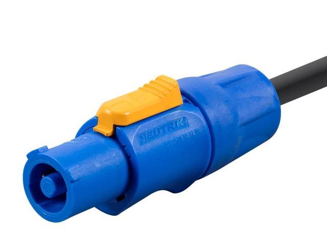 Monoprice Pro Power Cable - 1.5 Feet 16 AWG NEMA 5-15P to powerCON Connector - Stage Right