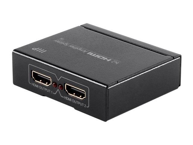 Monoprice Blackbird 4K 1x2 HDMI Amplifier Splitter Supports 48-bit Deep Color