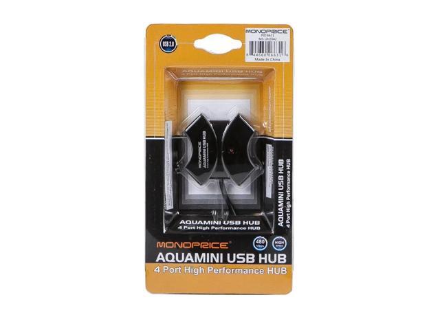 Monoprice 4-Port USB 2.0 Hub Black (106631)