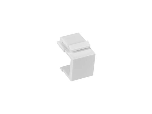 Monoprice Blank Insert For Wall Plate - White 10Pcs/Pack