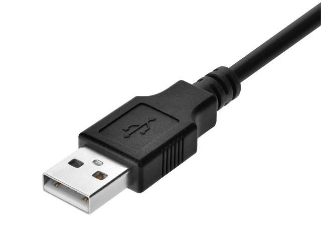 Monoprice USB Cable - 10 Feet - Black Micro USB / Micro-B 2.0 A Male to 5pin Male 28/28AWG compatible with Samsung Galaxy, Note, Android, LG,...