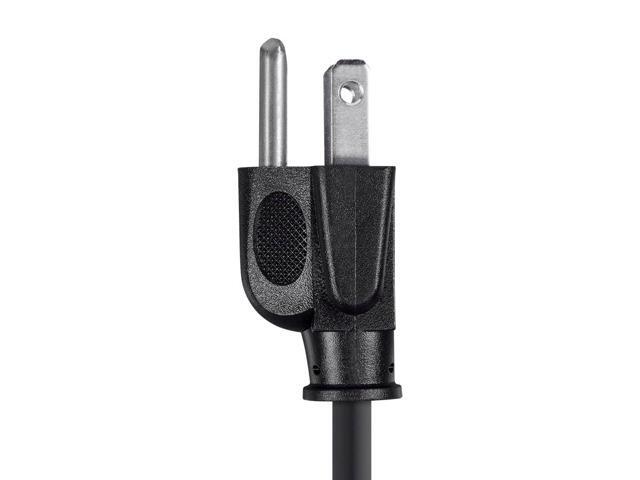 Monoprice 10ft 18AWG Power Cord Cable w/ 3 Conductor PC Power Connector Socket, 10A (NEMA 5-15P to IEC-320-C13)
