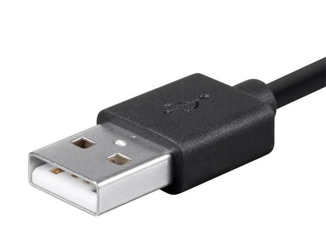 Monoprice USB & Lightning Cable - 3 Feet - Black MFi Certified USB to Micro USB + USB Type-C + Lightning 3 in 1 Charge & Sync Cable