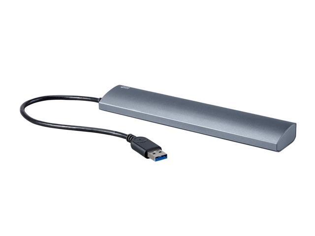 Monoprice USB 3.0 Hub With AC Adapter 7-port, Aluminum