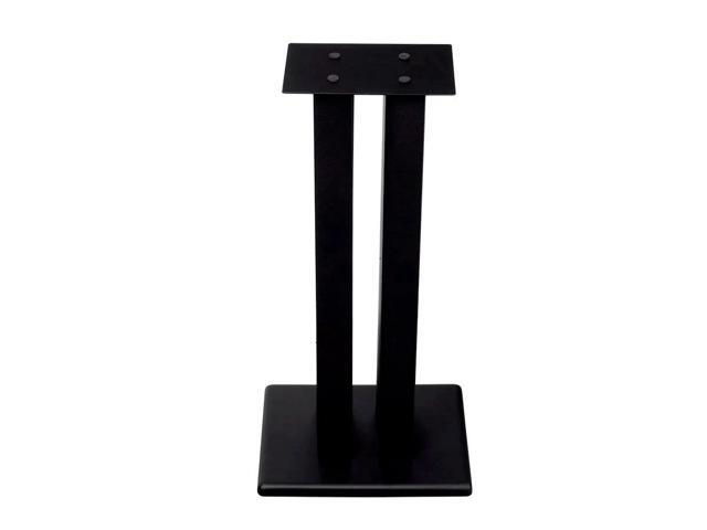 Monoprice Monolith 28 Inch Speaker Stand (Each) - Black | Supports 100 lbs Adjustable Spikes Compatible With Bose Polk Sony Yamaha Pioneer and others - image 3