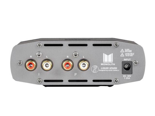 Monoprice Monolith Liquid Spark Headphone Amplifier - by Alex Cavalli With RCA Input, Single 1/4 Output 1.3Watt@50R, 108dB