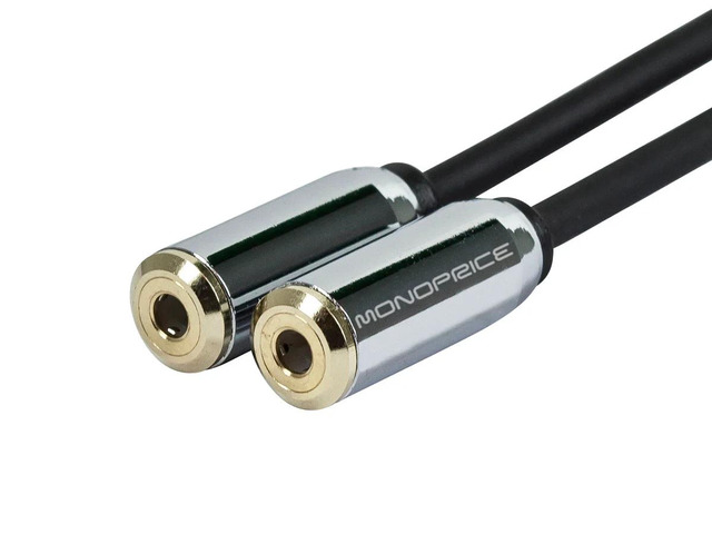 Monoprice 6' 3.5mm Stereo Splitter For Mobile 110145