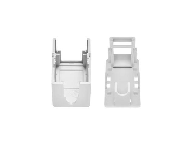 Monoprice 1-port Keystone Surface Mount Box - White