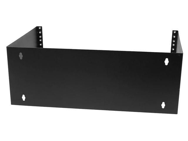 Monoprice Wall Mount Bracket, 7in x 19in x 12in, 4U, Max 40 lbs.