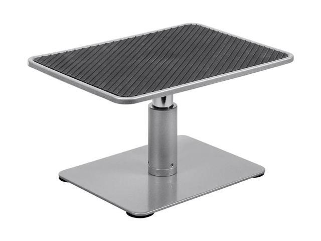Monoprice Universal Monitor Riser Stand - Silver Perfect For Raising Your Monitor About 4.7 to 6.7 Inches - Workstream Collection