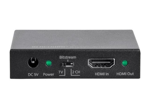 Monoprice Blackbird 4K HDMI Audio Extractor, 18Gbps, HDCP 2.2