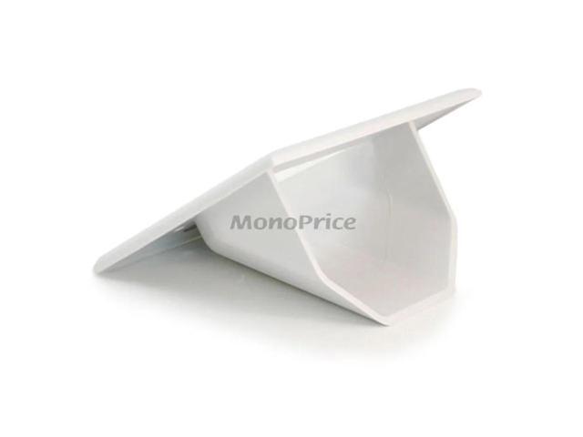 Monoprice 2-Gang Recessed Low Voltage Cable Wall Plate - White