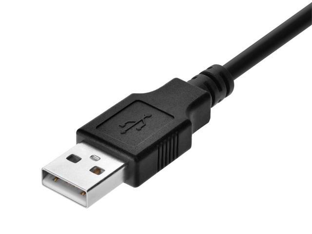 Monoprice USB 2.0 Cable - 6 Feet - Micro USB / Micro-B 2.0 A Male to 5pin Male 28/28AWG Cable compatible with Samsung Galaxy, Note, Android, LG,...