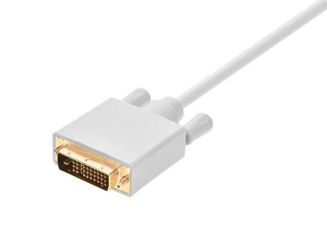 Monoprice 6Ft 32Awg Mini Displayport To Dvi Cable - White