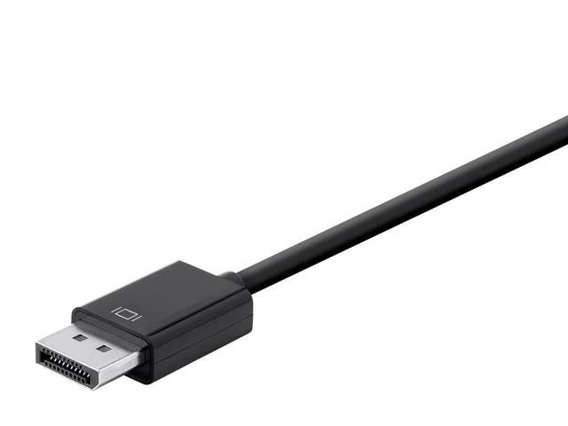 Monoprice DisplayPort 1.2a to 4K HDMI, Dual Link DVI, and VGA Passive Adapter, Black (112802)