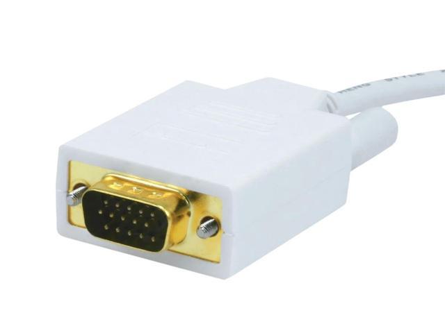 Monoprice 3Ft 32Awg Mini Displayport To Vga Cable - White