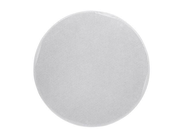 Monoprice 2-Way Carbon Fiber Ceiling Speakers - 8 Inch (Pair) With Paintable Magnetic Grille - Alpha Series