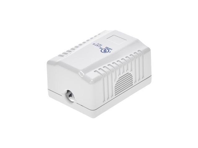 Monoprice 1-port Cat6 Surface Mount Box - White