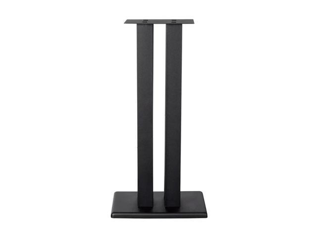 Monoprice Monolith 24 Inch Speaker Stand (Each) - Black | Supports 75 lbs Adjustable Spikes Compatible With Bose Polk Sony Yamaha Pioneer and others - image 2