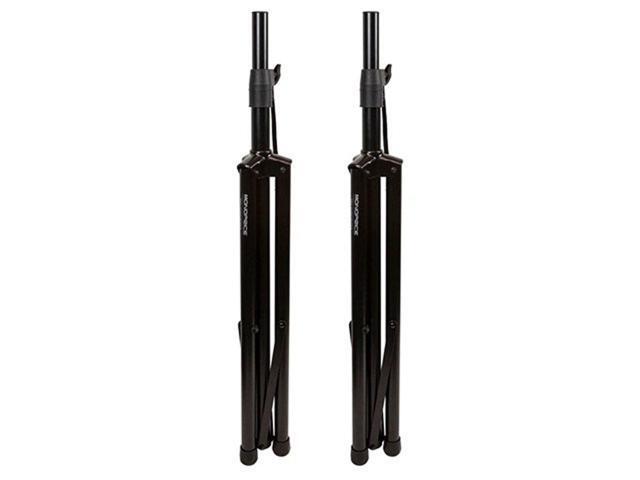 Monoprice Adjustable PA Live Sound Speaker Stands with Air Cushion - Pair