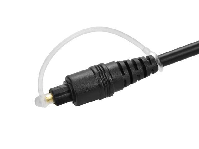 Monoprice S/PDIF (Toslink) Digital Optical Audio Cable - 25 Feet Gold Plated Ferrule,Molded Strain Relief