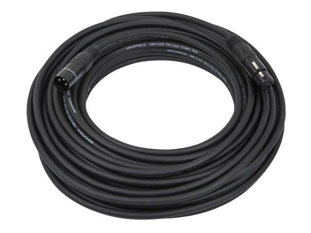 Monoprice 65-foot (20 meter) 3-pin DMX Lighting and AES/EBU Cable