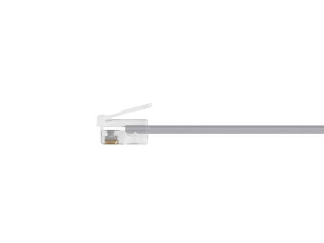 Monoprice Landline Telephone Cable - 7 Feet - RJ12(6P6C) Reverse for Voice