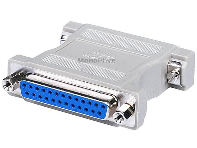 Monoprice DB25 Male/Female Null Modem Adaptor
