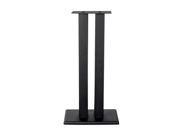 Monoprice Monolith 28 Inch Speaker Stand (Each) - Black | Supports 100 lbs Adjustable Spikes Compatible With Bose Polk Sony Yamaha Pioneer and others - image 2