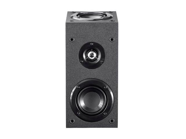 Monoprice Premium Immersive Satellite Speakers - Black (Pair) With 3Inch woofer, 3/4Inch Aluminum Dome & 100 Watt Input Power