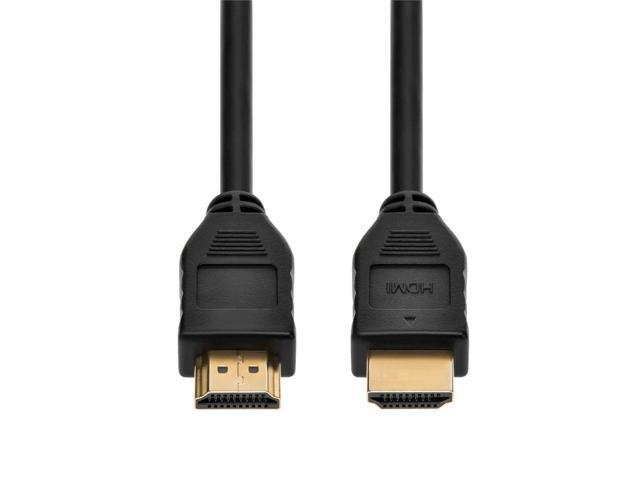 Monoprice HDMI Cable - 10 Feet - Black (5 Pack) No Logo, High Speed, 4K@60Hz, HDR, 18Gbps, YCbCr 4:4:4, 32AWG, CL2, Compatible with UHD TV and More...