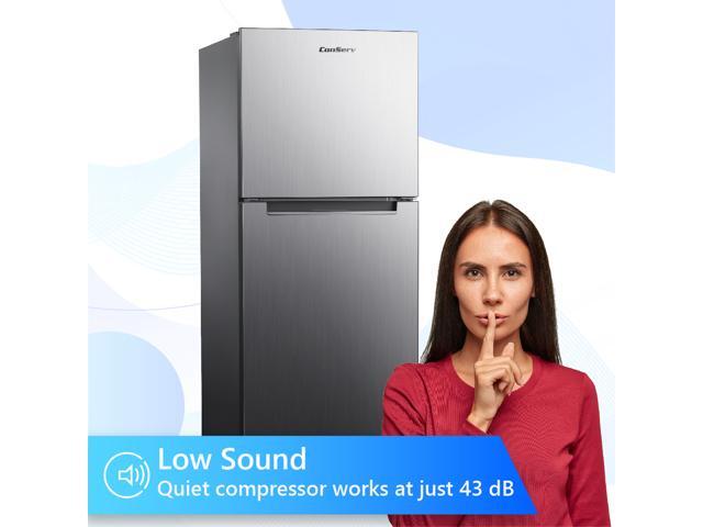 Conserv 24' Wide 10 cu. ft. frost-free Top Freezer Refrigerator Stainless