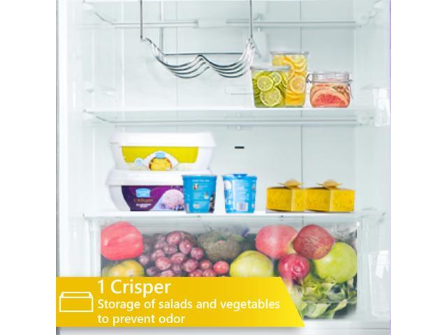 ConServ 24' Wide 10.8 cu. ft. Bottom Freezer Refrigerator Stainless