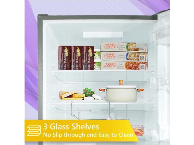 ConServ 24' Wide 10.8 cu. ft. Bottom Freezer Refrigerator Stainless