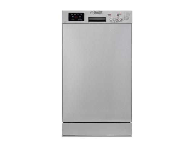 Photos - Dishwasher Equator 18' Built-In  w/ Front Control 10 Place Settings, Energy