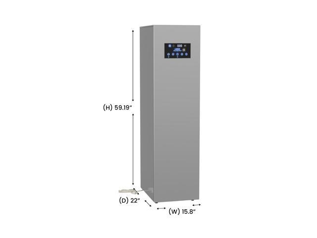 Equator Steam Dryer Closet REMOVE WRINKLES Sanitize Deodorize Refresh Slim110V