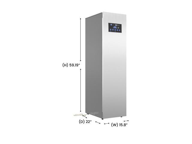 Equator Steam Dryer Closet REMOVE WRINKLES Sanitize Deodorize Refresh Slim110V
