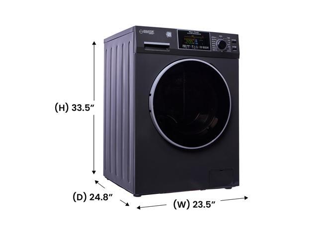 All-In-One CONVERTIBLE Washer-Dryer 18lb/1.9cf SANITIZE ALLERGEN PET Cycle 1400RPM