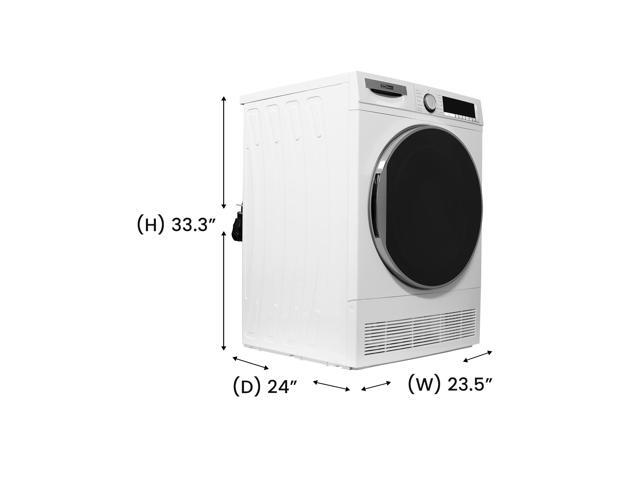 Conserv LUXURY Washer 2.2cf 110V+Condensing Dryer 4cf 220V 2 Year Warranty Europe